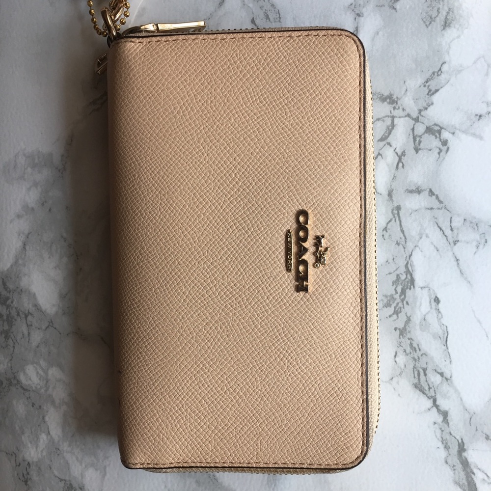 Coach Beige Wallet